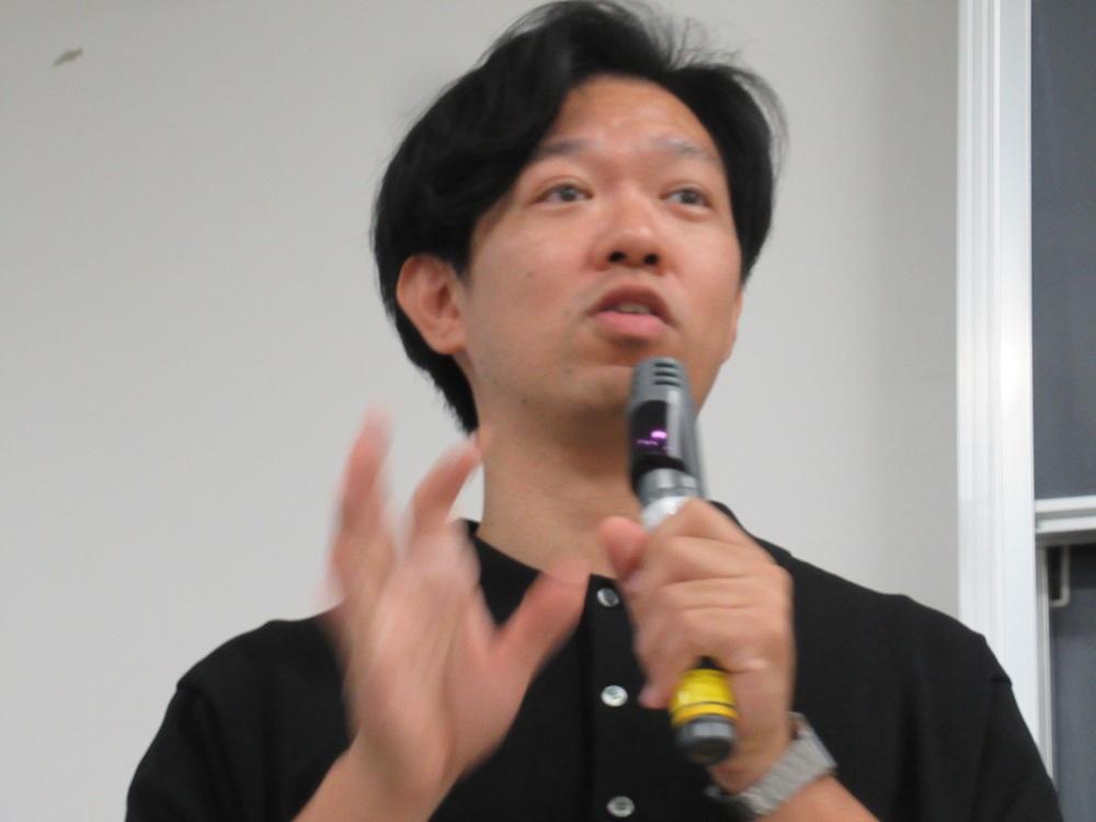 「思う人は1万人、やる人は1人」　～オプティム神谷哲央氏が登壇～