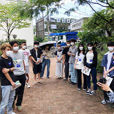 産業廃棄物の中間処理施設を行う企業を訪問（村山ゼミ）