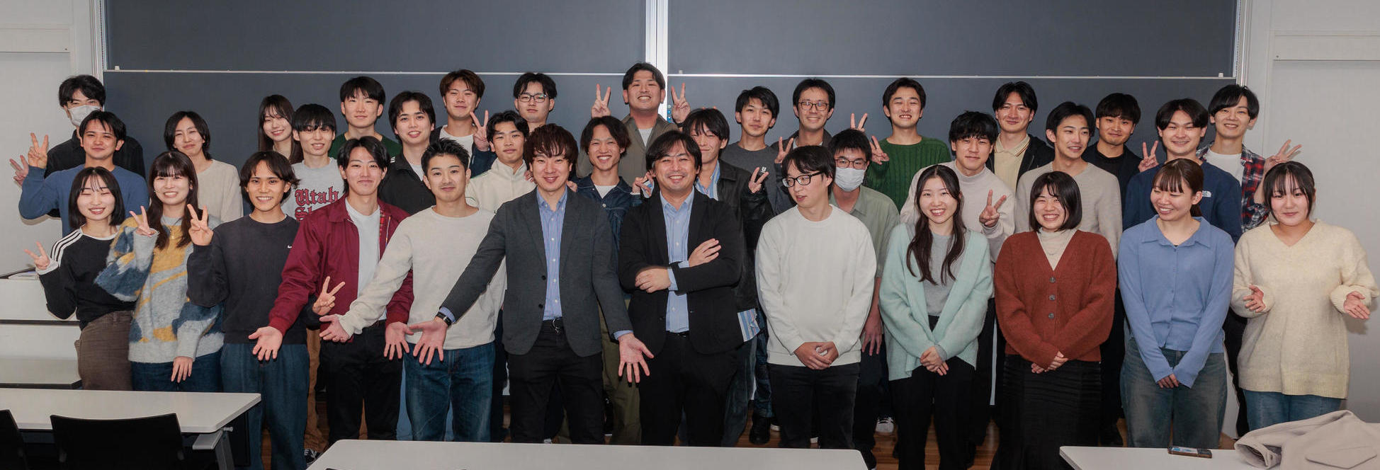 医学物理（放射線治療）分野 研究室メンバーの集合写真