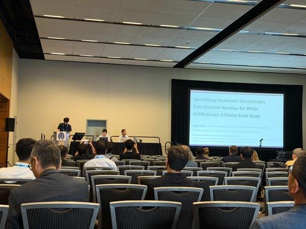 AAPM2026 発表の様子