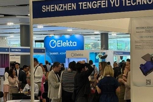 企業展示の様子