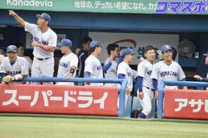 中央大に攻守に圧倒される　大敗で初戦を落とす　