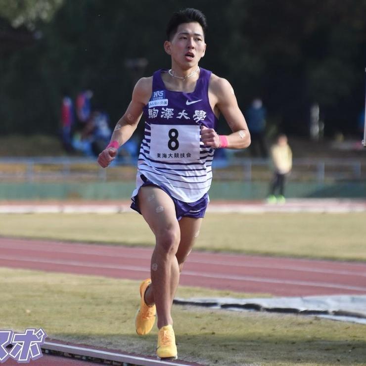 落合、駒大新記録更新！！-第242回東海大学長距離競技会-