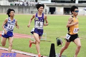 岸本、約半年ぶりの3000ｍSC出場-第93回法政大学競技会-