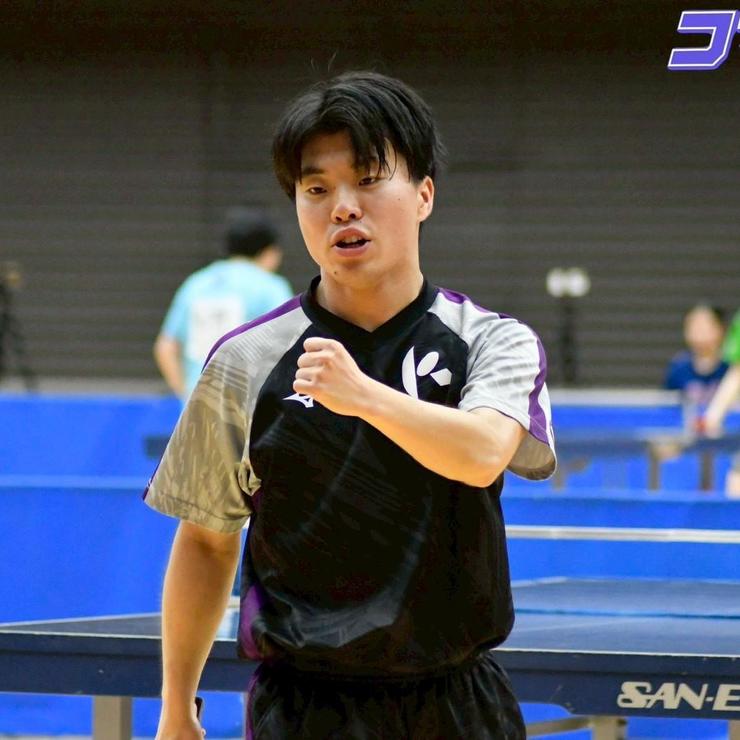 関東学生卓球選手権　管主将がベスト8入り！