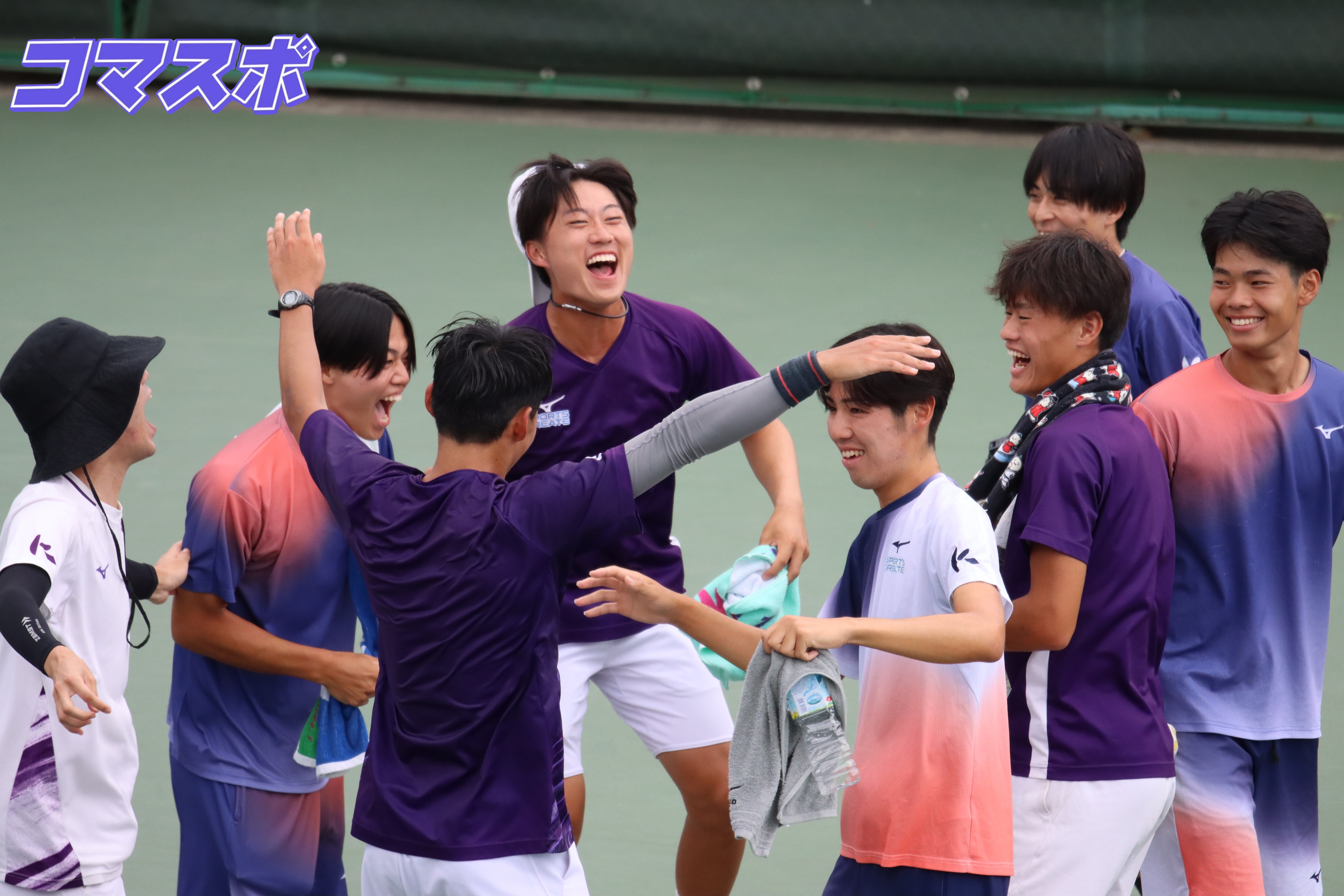 関東学生テニスリーグ戦開幕! 男子は3戦中2勝1敗で残り2戦へ、1部昇格へ猛進