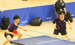 卓球部が「2024年関東学生卓球選手権大会」 男子ダブルスで第3位