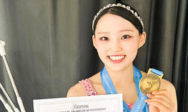 法学部法律学科4年の池田りずむさんが「2025年IBTF世界テクニカルバトントワーリング選手権大会」スリーバトン女子シニア部門で金メダル