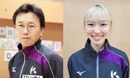 卓球部の長﨑隆志監督と鳥山梓希さんが「UNIVAS AWARDS 2025-26』受賞者に選出されました