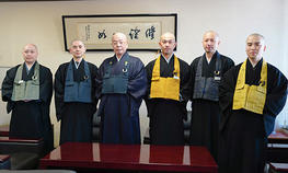 曹洞宗岐阜県青年会が本学を表敬訪問されました